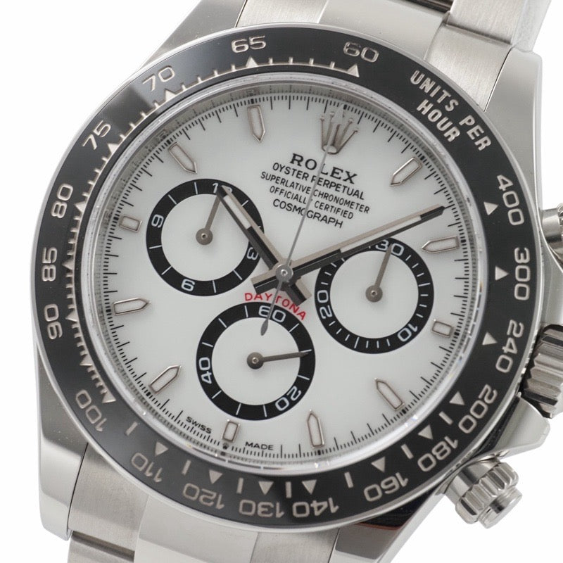 Rolex 126500LN Daytona Warranty 2025 White Stainless Steel