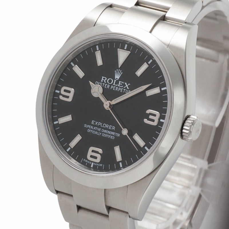 Rolex 214270 Explorer 1 Black Stainless