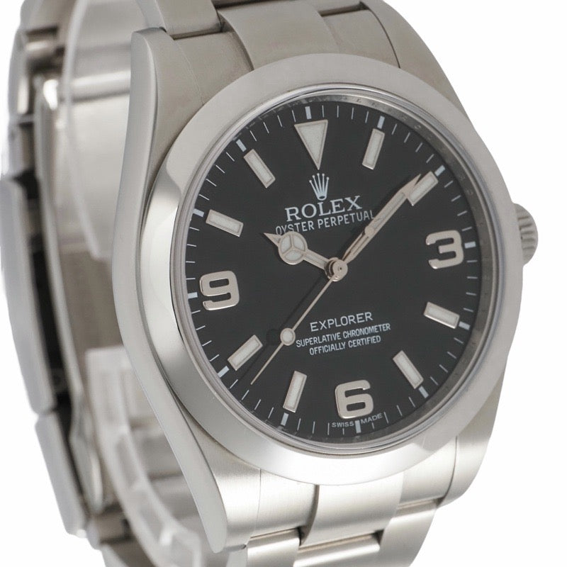 Rolex 214270 Explorer 1 Black Stainless