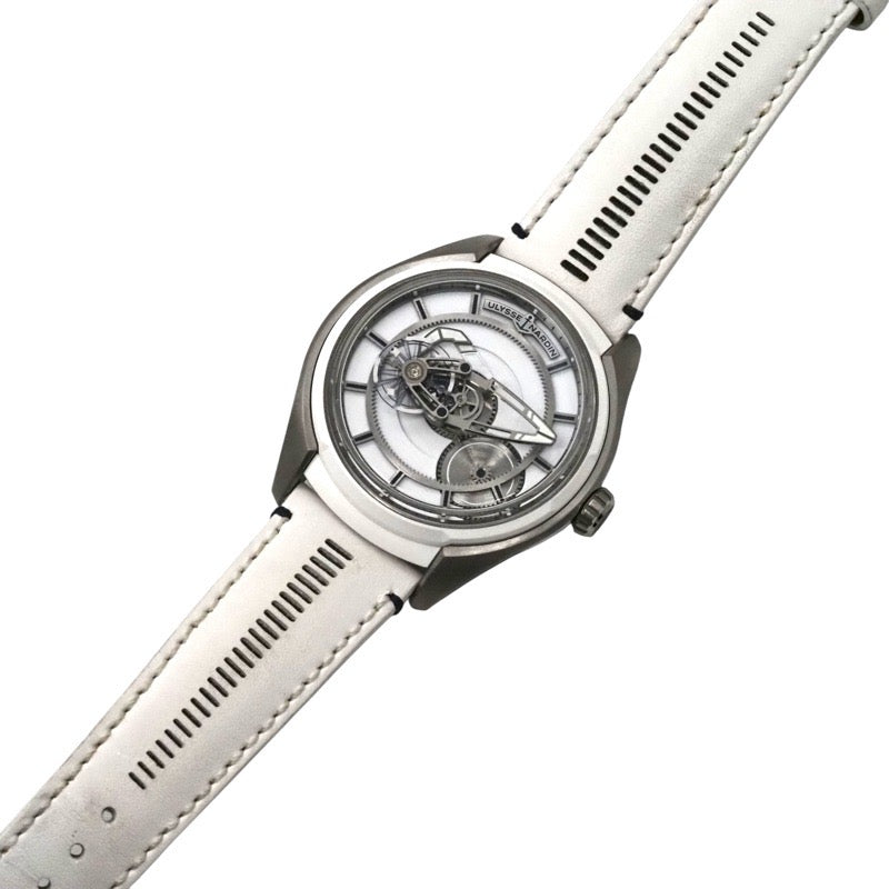 ユリス・ナルダン 2303-270/00 フリーク X アイス 世界限定100本 ホワイト チタン