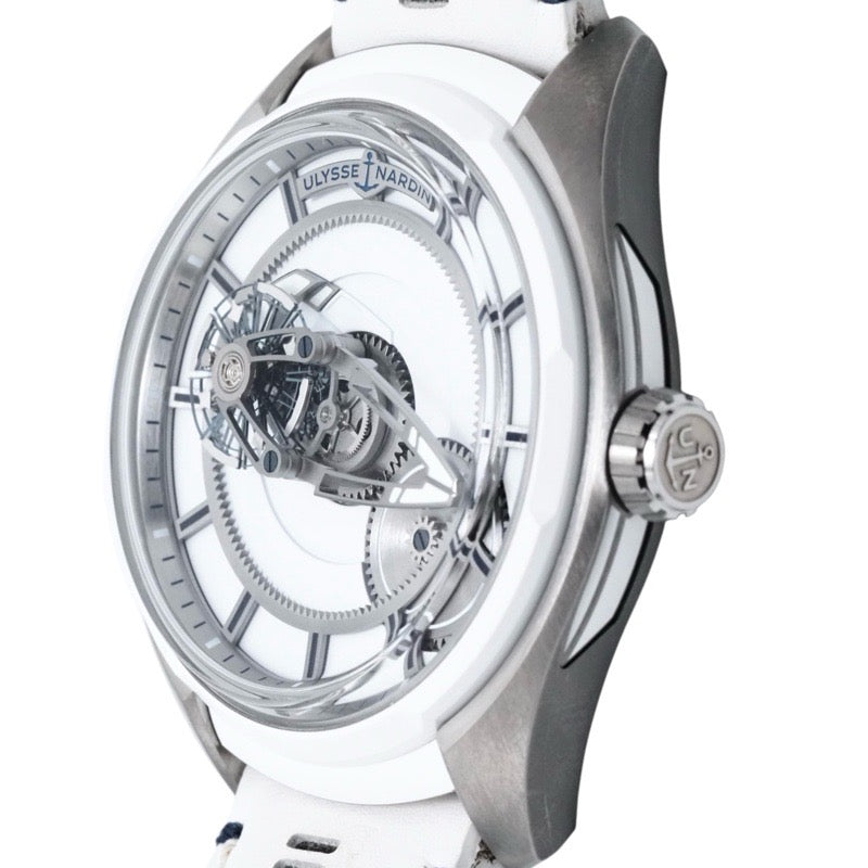 ユリス・ナルダン 2303-270/00 フリーク X アイス 世界限定100本 ホワイト チタン