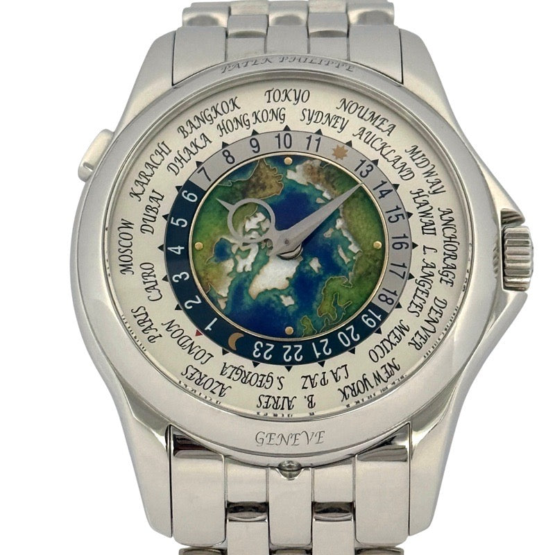 Patek Philippe 5131/1P-001 World Time Cloisonné Platinum