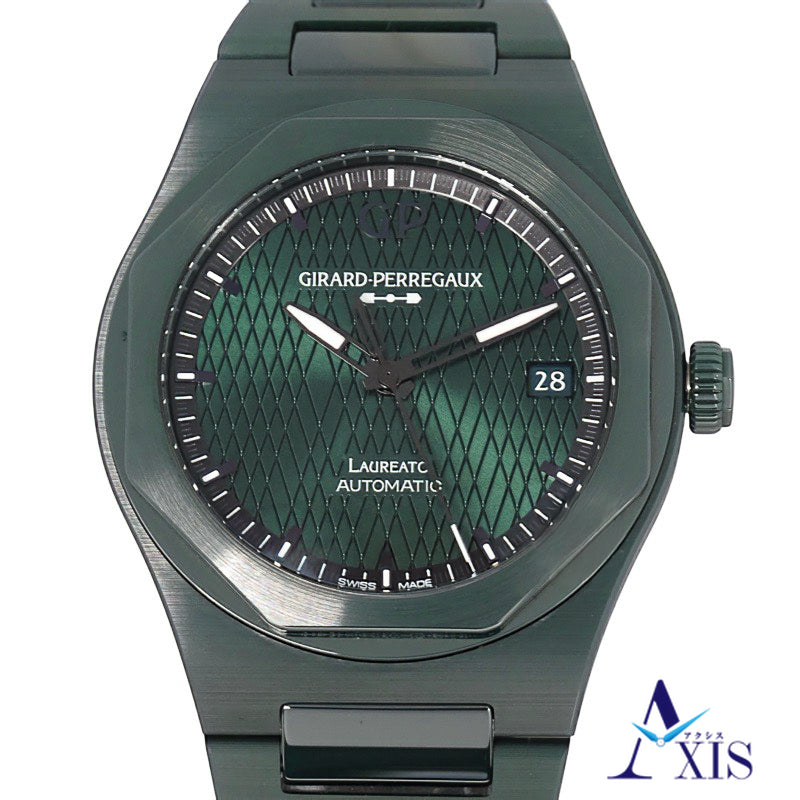 Girard-Perregaux 81005-32-3080-1CX Laureato Aston Martin Edition, Limited to 188 pieces worldwide, Green Ceramic