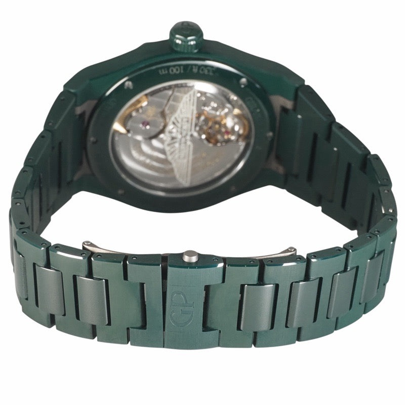 芝柏 (Girard-Perregaux) 81010-32-3081-1CX Laureato 阿斯顿·马丁限量版腕表,全球限量 388 枚,绿色陶瓷材质