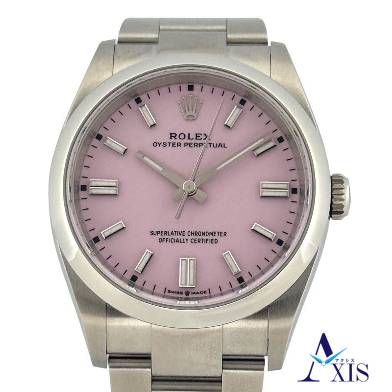 Rolex 126000 Oyster Perpetual Oyster Warranty 2024 Pink Stainless Steel