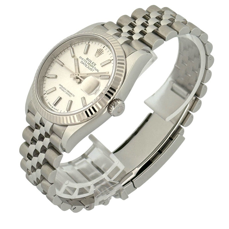 Rolex 126234 Datejust Warranty 2024 Silver Stainless Steel