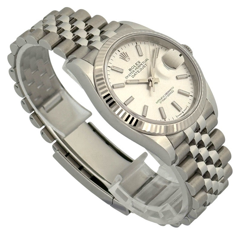 Rolex 126234 Datejust Warranty 2024 Silver Stainless Steel