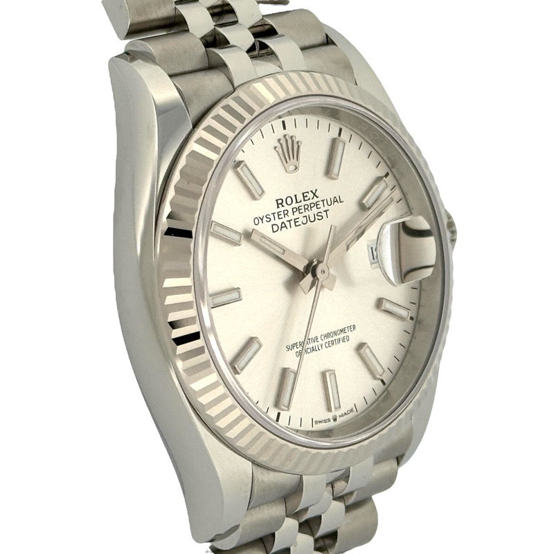 Rolex 126234 Datejust Warranty 2024 Silver Stainless Steel
