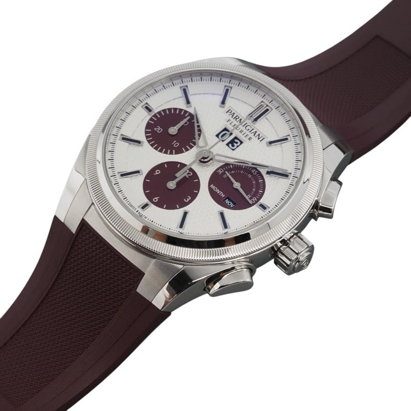 Parmigiani Fleurier PFC906-1020002-400181 Tonda GT Chronograph Silver/Granata Stainless Steel