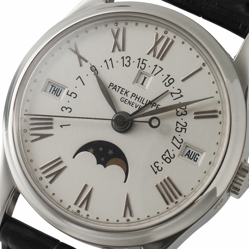 Patek Philippe 5050P-001 Perpetual Calendar Silver Platinum