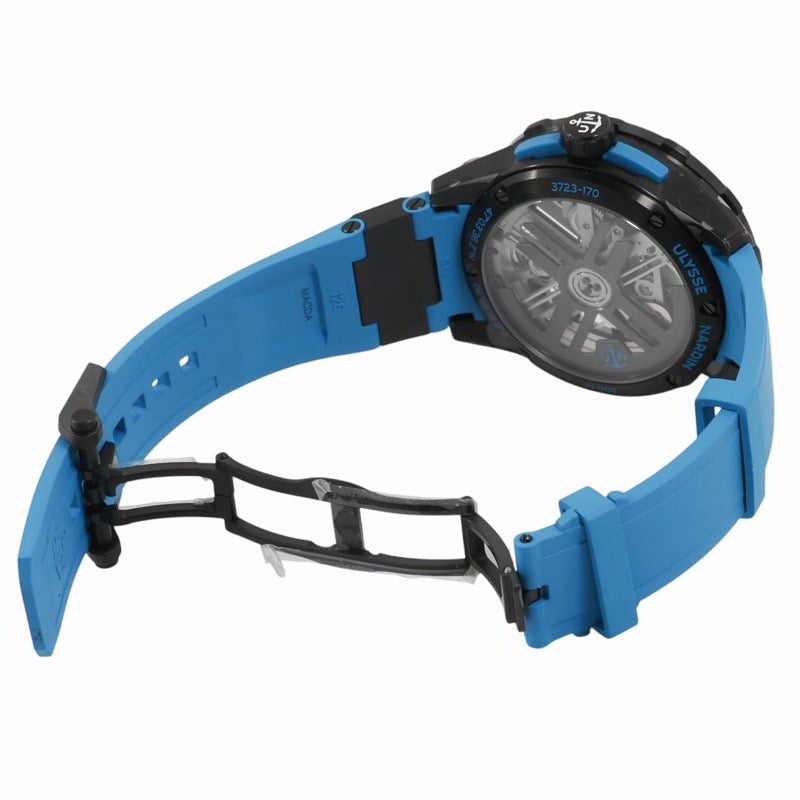 Ulysse Nardin 3723-170-2B Diver X Azure Skeleton Carbon