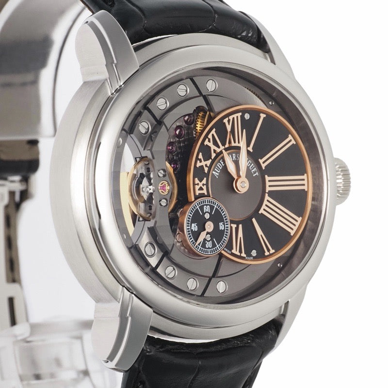 Audemars Piguet 15350ST.OO.D002CR.01 Millenary Black Stainless Steel