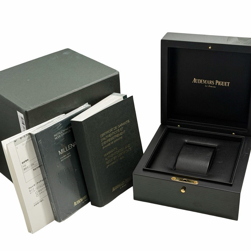 Audemars Piguet 15350ST.OO.D002CR.01 Millenary Black Stainless Steel