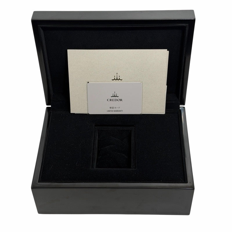 セイコー クレドール GBLT998 叡智 2 ( Eichi 2) ホワイト ピンクゴールド