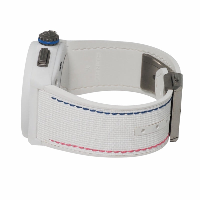 ゼニス 49.9014.9004/01.R953 デファイ21 クロマ II 世界限定500本 スケルトン / ホワイト セラミック