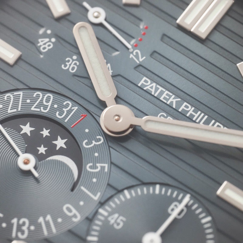 パテックフィリップ 5712/1A-001 ノーチラス プチコンプリケーション 保証書2022年 ブルー ステンレス