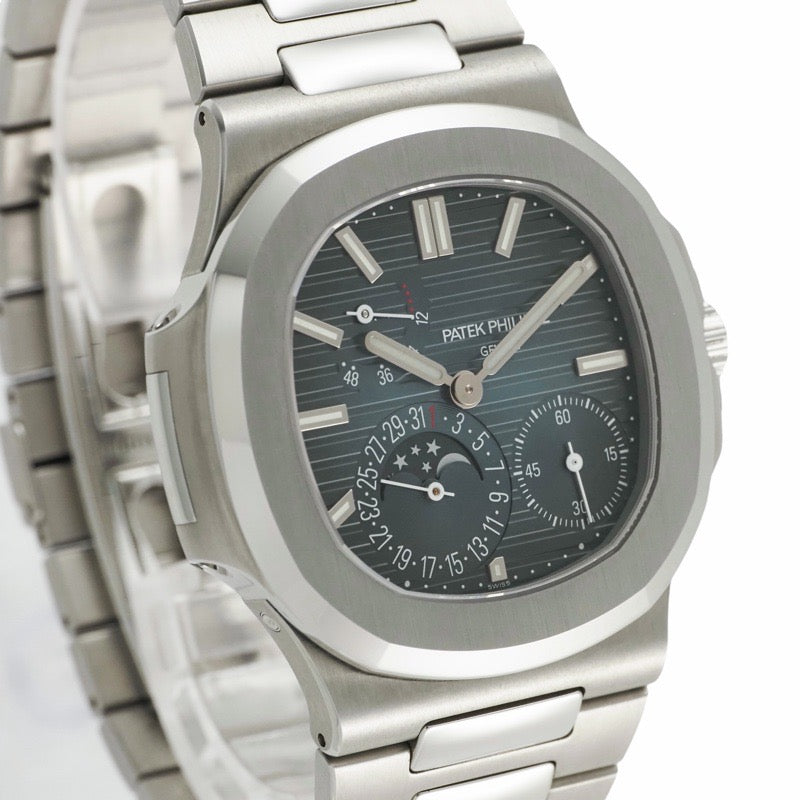 パテックフィリップ 5712/1A-001 ノーチラス プチコンプリケーション 保証書2022年 ブルー ステンレス