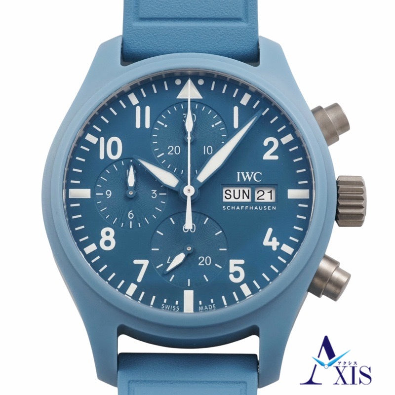 IWC IW389409 パイロット・ウォッチ・クロノグラフ 41 トップガン・ミラマー ライトブルー セラミック