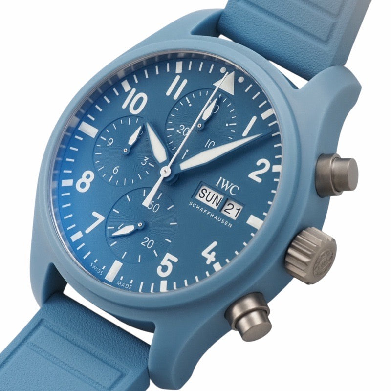 IWC IW389409 パイロット・ウォッチ・クロノグラフ 41 トップガン・ミラマー ライトブルー セラミック