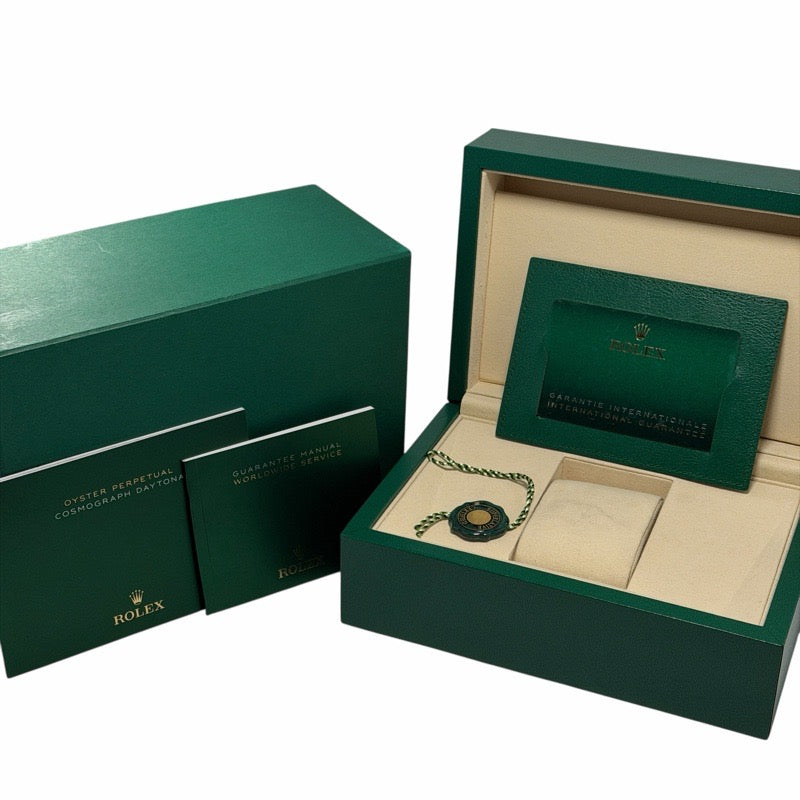 ロレックス 126500LN デイトナ 保証書2025年 ホワイト ステンレス