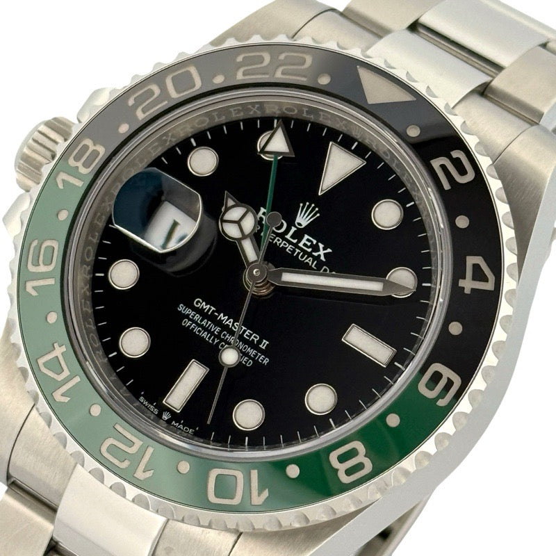 Rolex 126720VTNR GMT-Master II with warranty 2022, black stainless steel