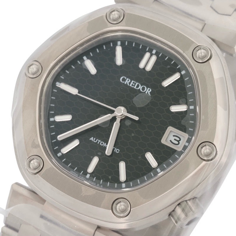 【全新】精工 Credor GCCR997 Coromotive 绿色钛金属腕表