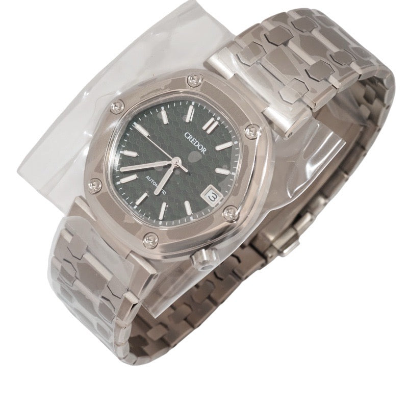 【新品未使用】セイコー クレドール GCCR997 コロモティブ グリーン チタン