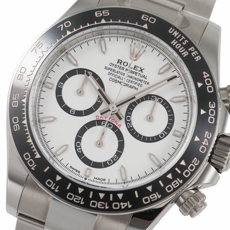 Rolex 126500LN Daytona Warranty 2024 White Stainless Steel