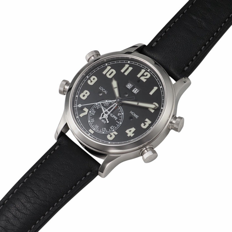 【最終価格】パテックフィリップ 5520P-001 グランド コンプリケーション アラーム・トラベルタイム ブラック プラチナ