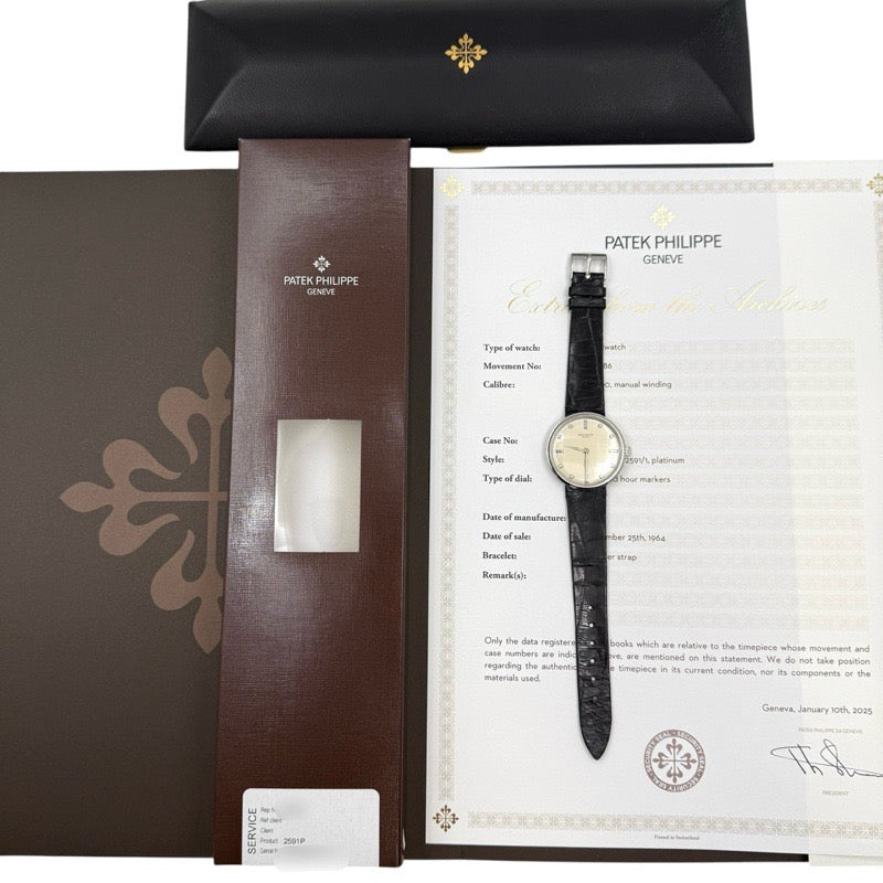 Patek Philippe 2591/1P Calatrava