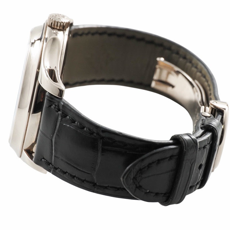 パテックフィリップ 5205G-010 アニュアルカレンダー ブラック / グレー ホワイトゴールド