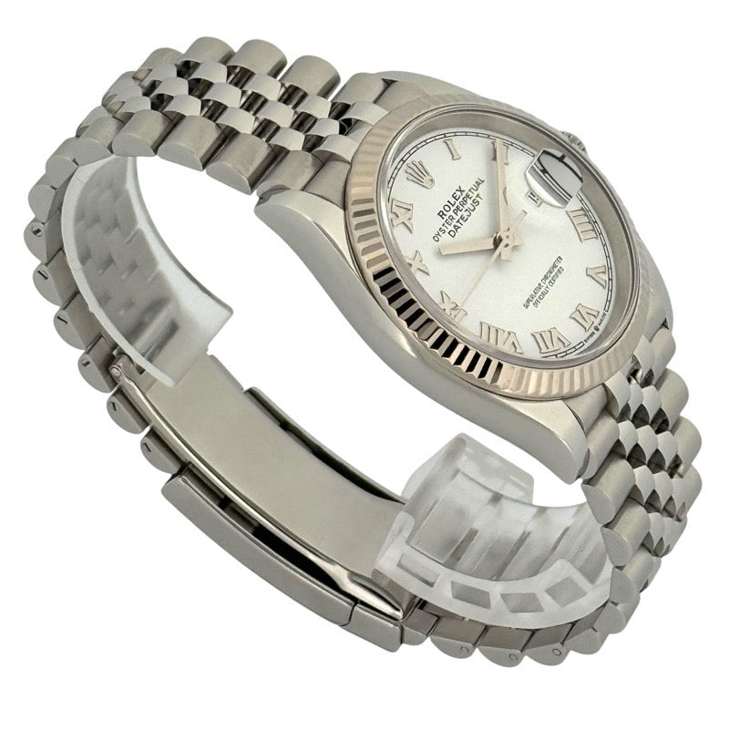 Rolex 126234 Datejust Warranty 2022 White Stainless Steel
