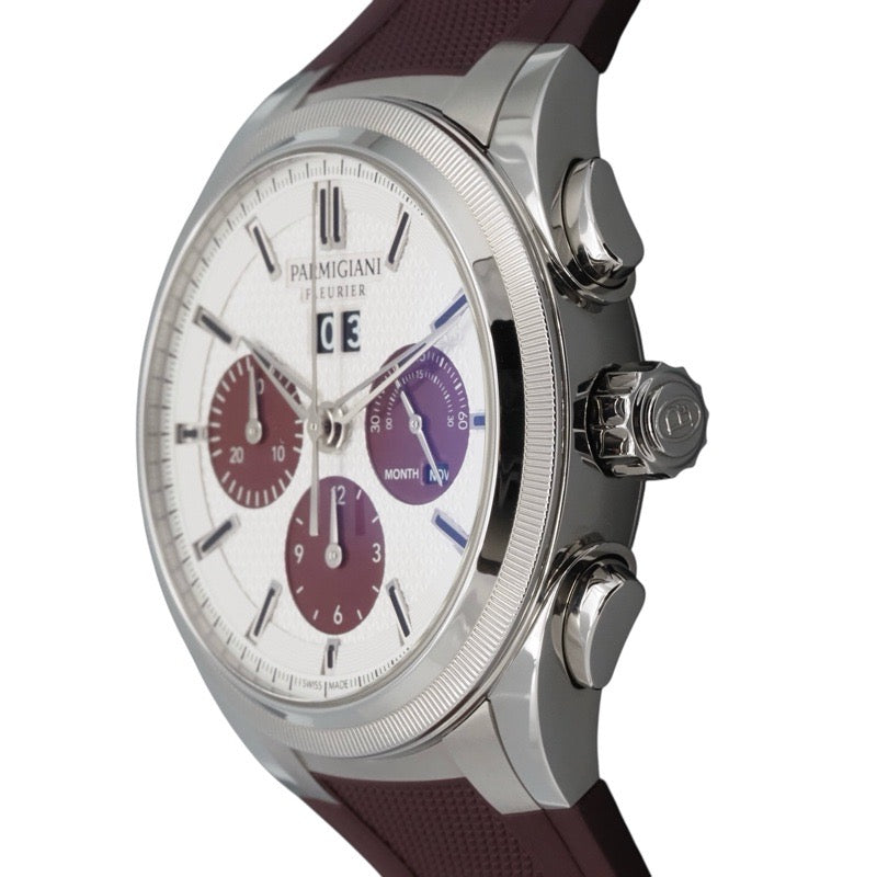 Parmigiani Fleurier PFC906-1020002-400181 Tonda GT Chronograph Silver/Granata Stainless Steel