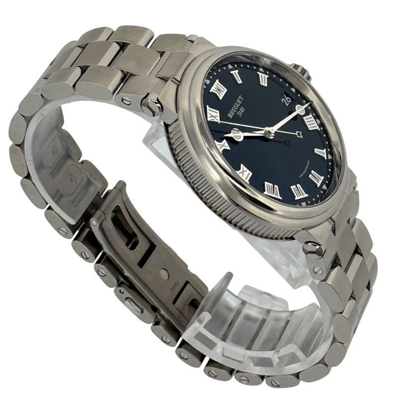 Breguet 5517TI/Y1/TZ0 Marine Warranty 2022 Blue Titanium