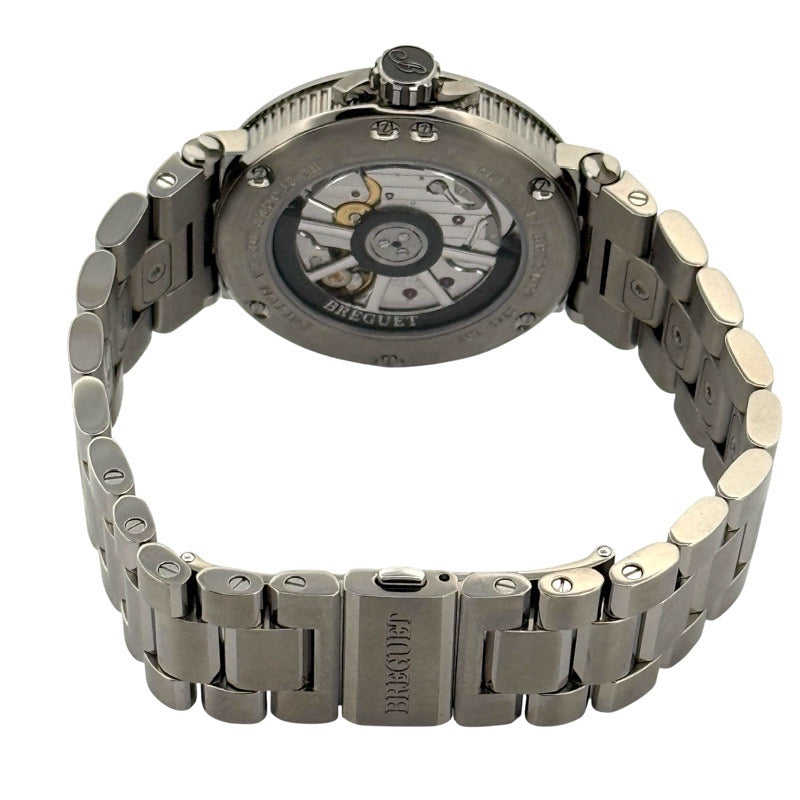 Breguet 5517TI/Y1/TZ0 Marine Warranty 2022 Blue Titanium