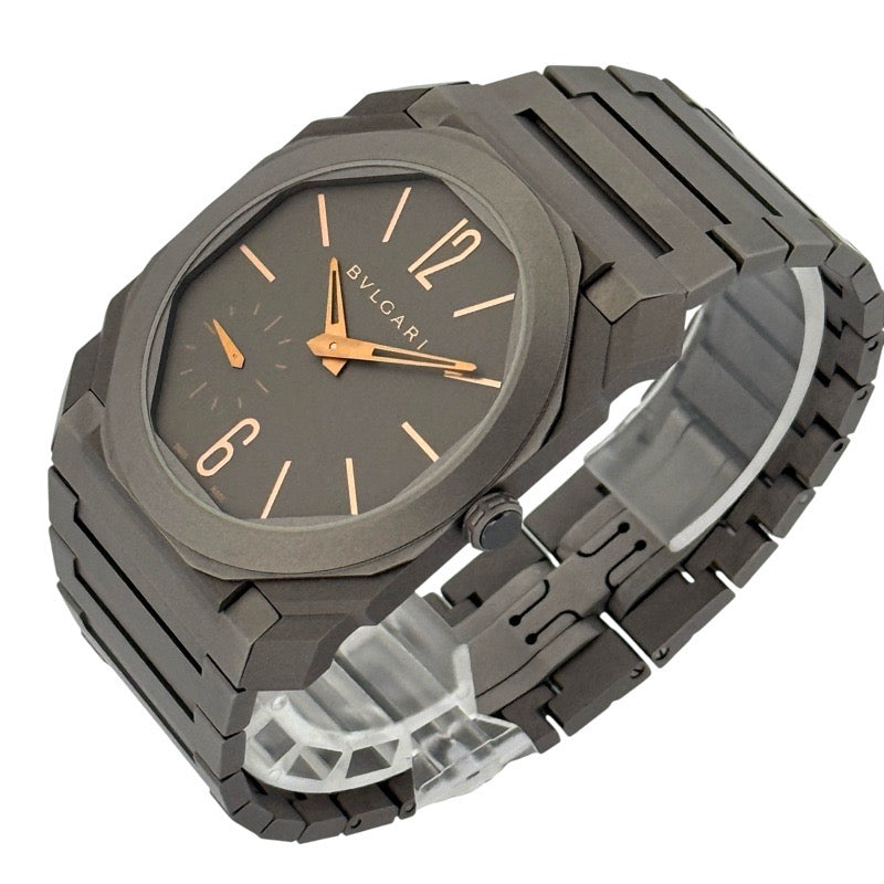 ブルガリ BGO40TXT / 103137 オクト フィニッシモ オートマティック グレー チタン