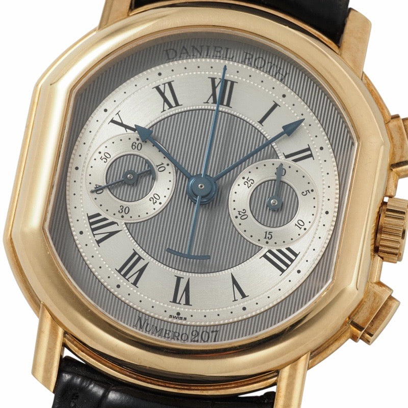 ダニエルロート 2147BB クロノグラフ 初期モデル グレー / シルバー ローズゴールド