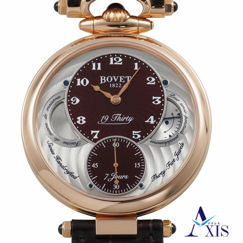 ボヴェ NTR0019 19thirty フルリエ バーガンティー レッドゴールド