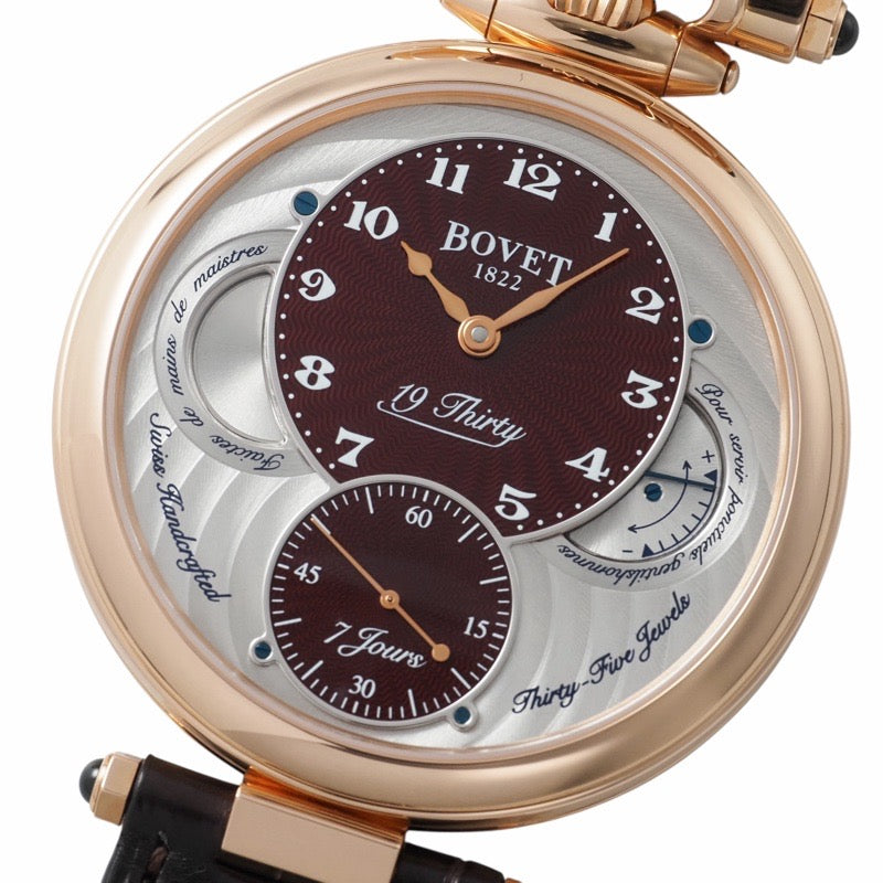 ボヴェ NTR0019 19thirty フルリエ バーガンティー レッドゴールド