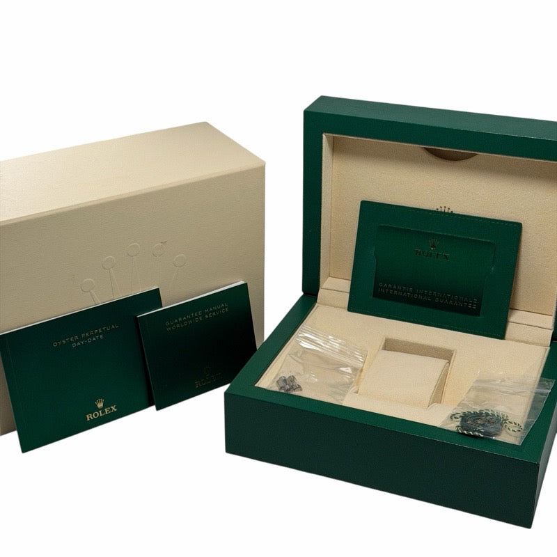 ロレックス 228239 デイデイト 40 ブルー ホワイトゴールド