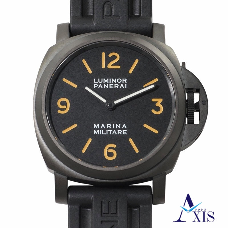 【未使用】パネライ PAM05218 ルミノール マリーナ ミリターレ DLC ブラック ステンレス