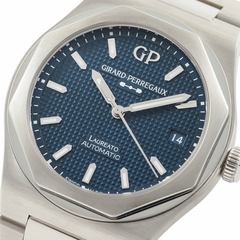 Girard-Perregaux 81005-11-3460-1CM Laureato Midnight Blue Stainless