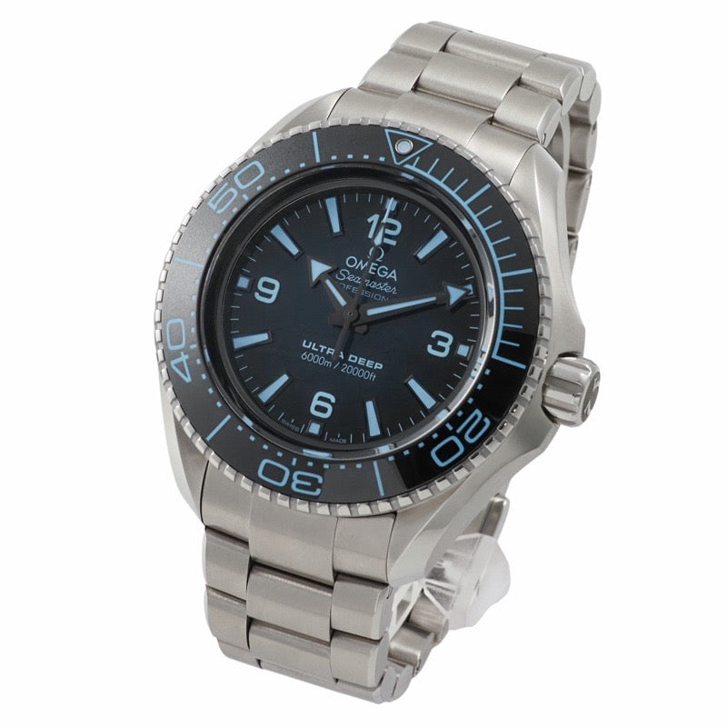 Omega 215.30.46.21.03.002 Seamaster Planet Ocean Ultra Deep Summer Blue Stainless Steel