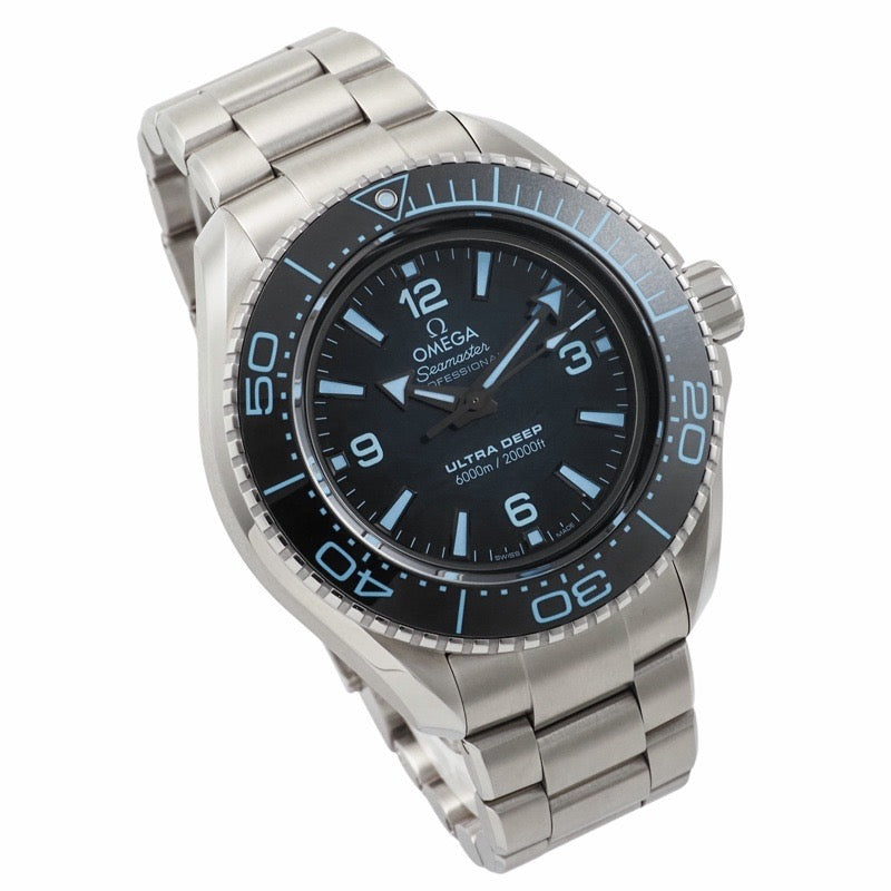 Omega 215.30.46.21.03.002 Seamaster Planet Ocean Ultra Deep Summer Blue Stainless Steel
