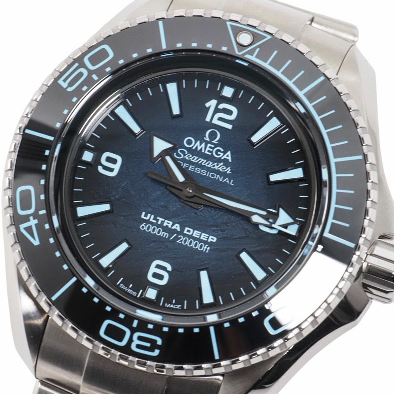 Omega 215.30.46.21.03.002 Seamaster Planet Ocean Ultra Deep Summer Blue Stainless Steel