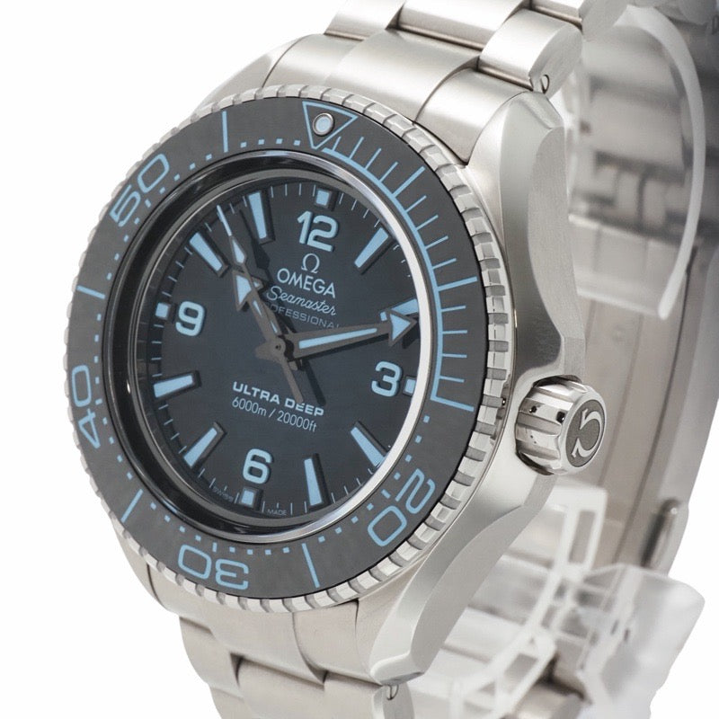 Omega 215.30.46.21.03.002 Seamaster Planet Ocean Ultra Deep Summer Blue Stainless Steel