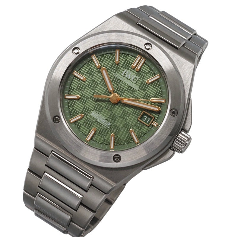 IWC IW328908 Ingenieur Automatic 40 Green Stainless Steel