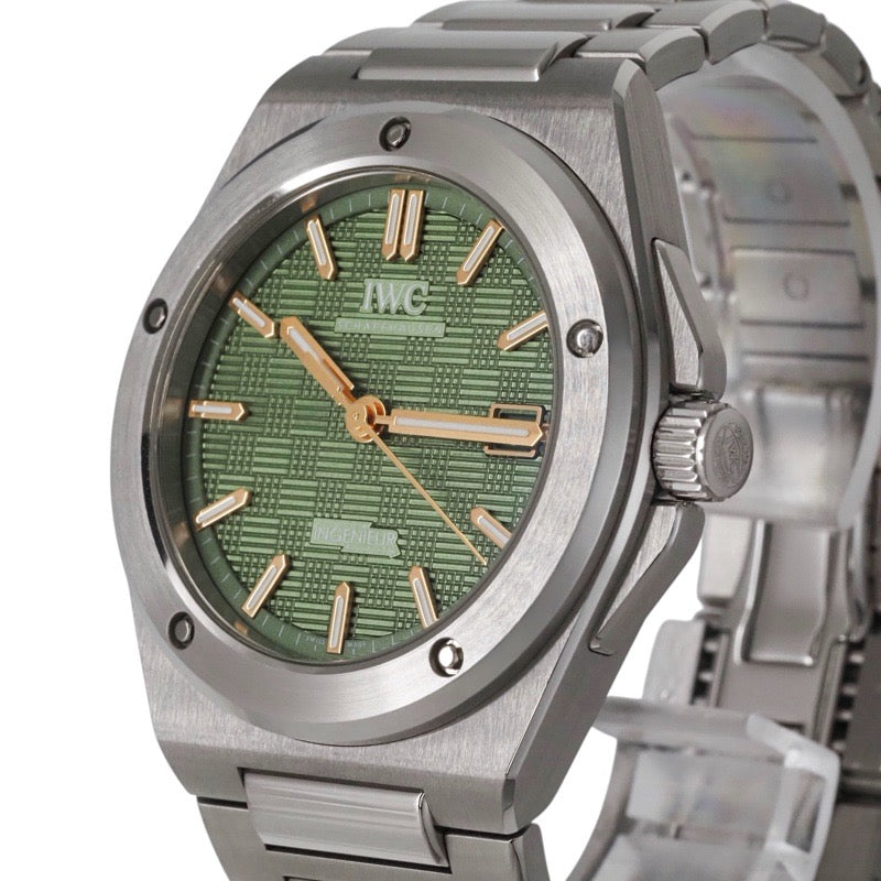 IWC IW328908 Ingenieur Automatic 40 Green Stainless Steel