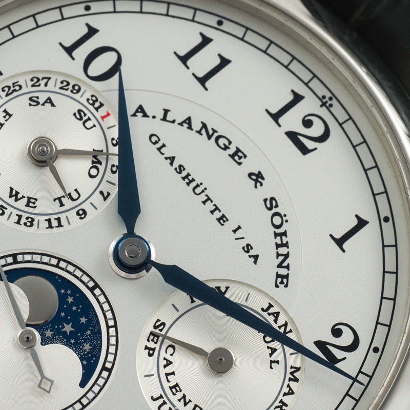 朗格 238.026 E 1815 年历 银 白金