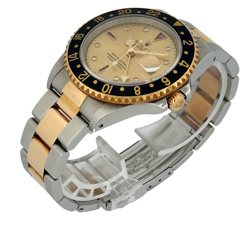 Rolex 16713RG GMT-Master II A-number Champagne Gold Stainless Steel